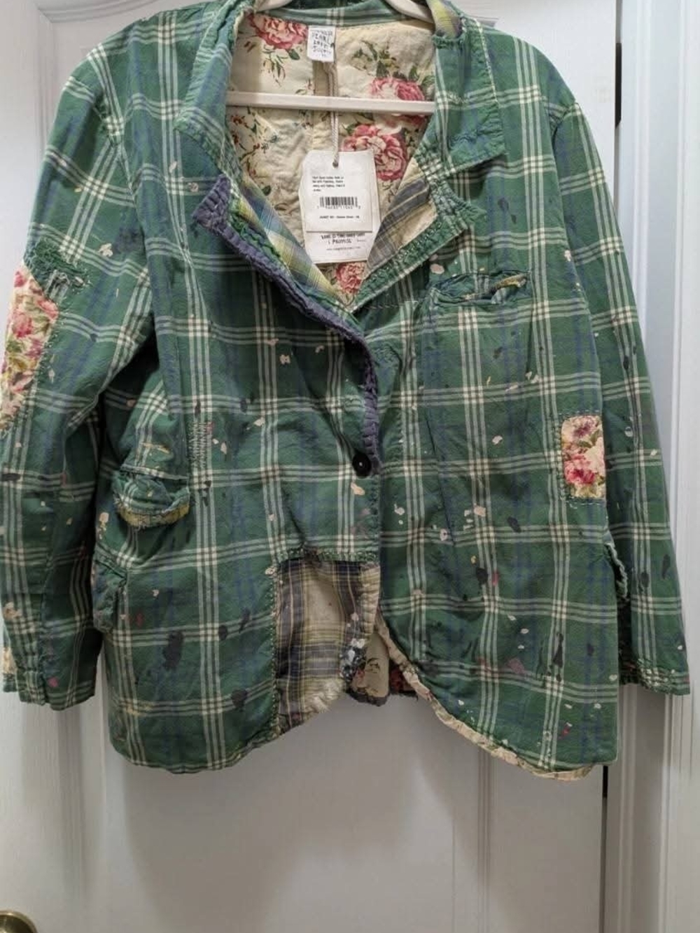 NWT Magnolia Pearl Jacket 907 Romeo Check
